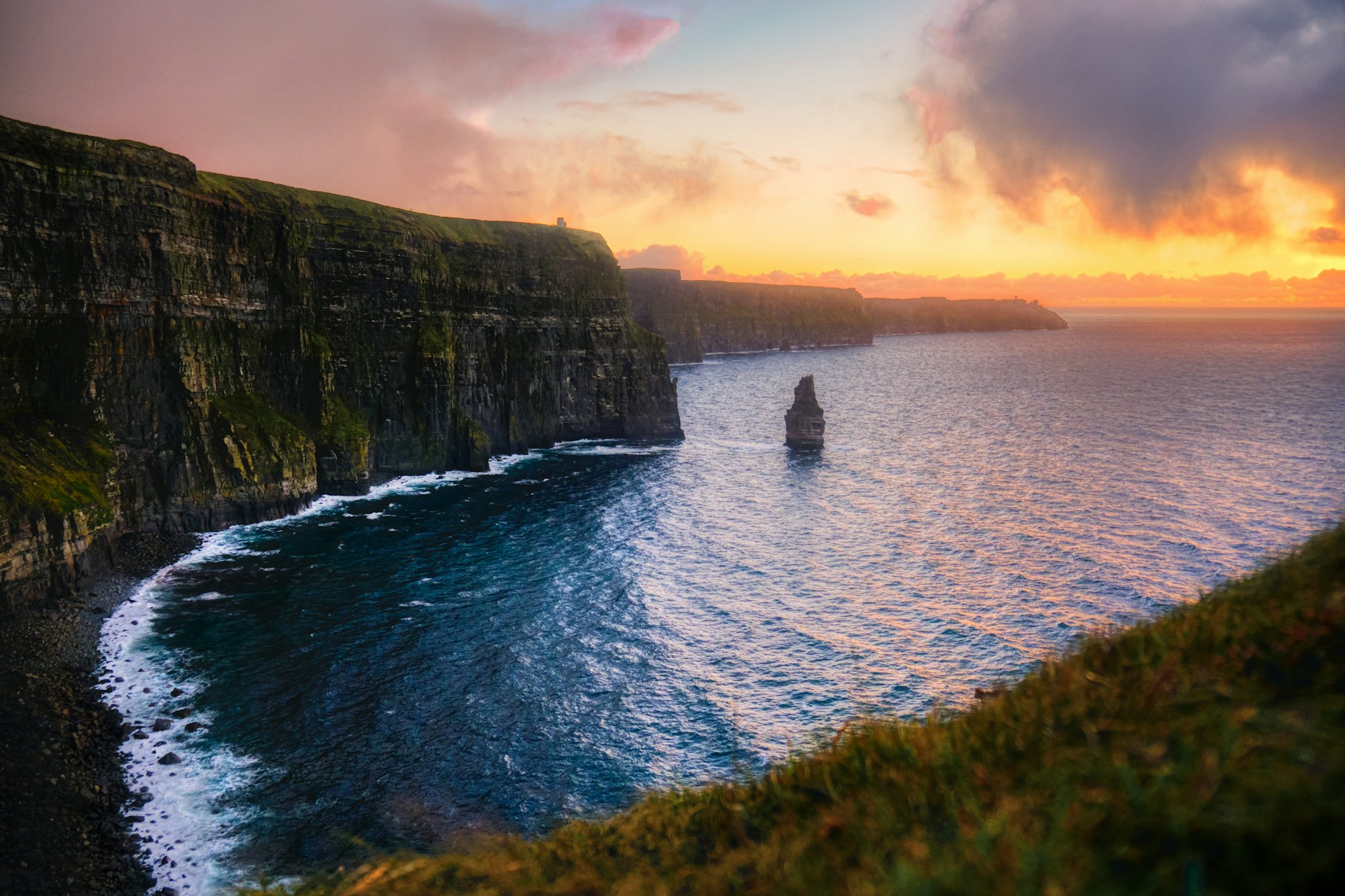 Cliffs of Moher and the Burren Park West Coast Scenic Day Tour from Ireland | Departure from Dublin, English Guided Tour