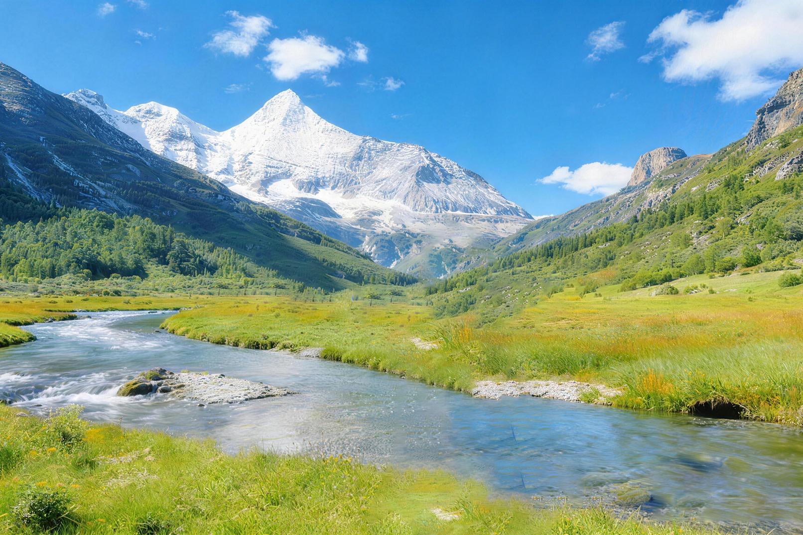 Chengdu + Four Girls Mountain + Daocheng Yading + Moshi Park  6 Days