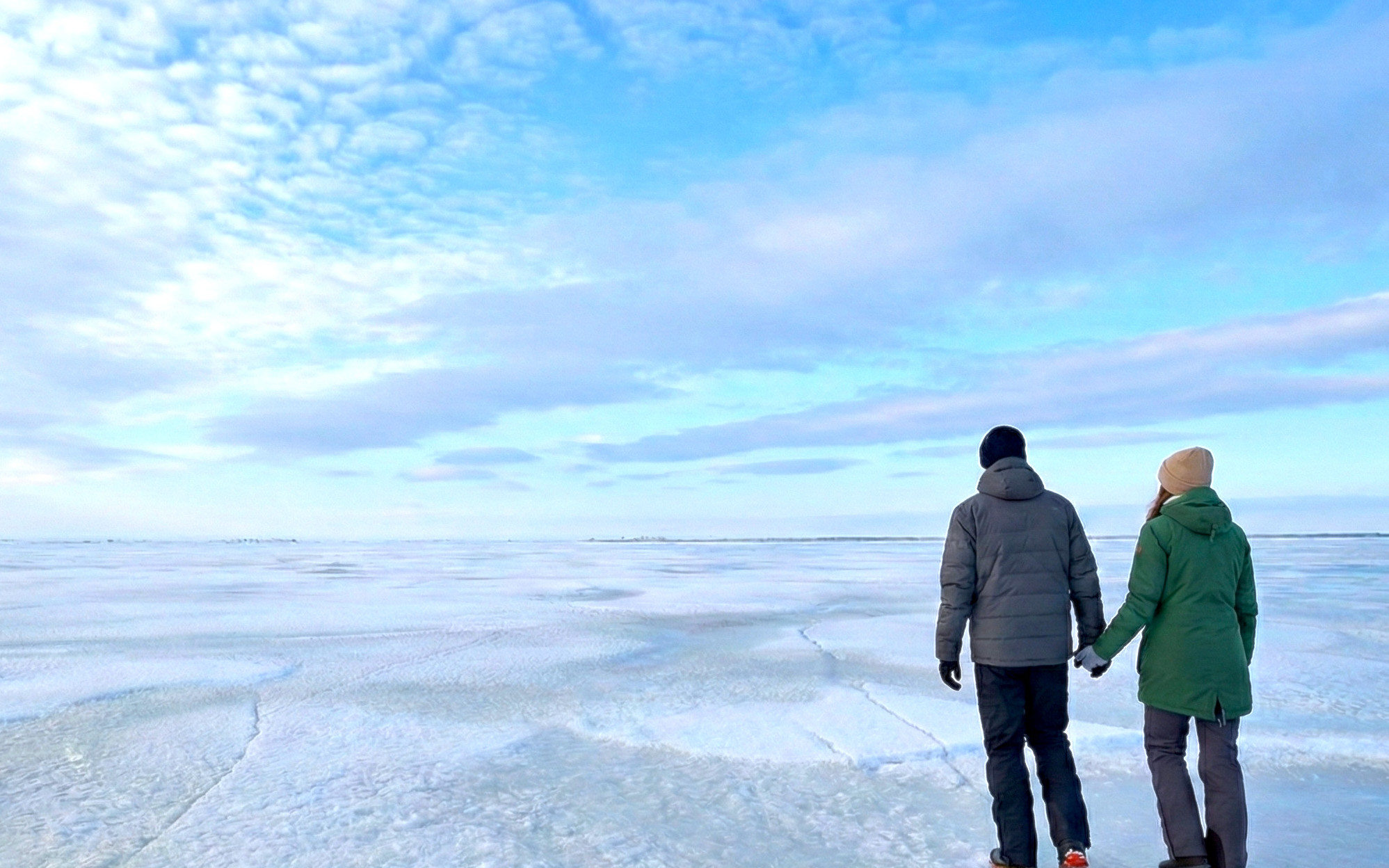 Winter Ice Horizon Walk at Notsuke Peninsula - Guided Snowshoe Tour