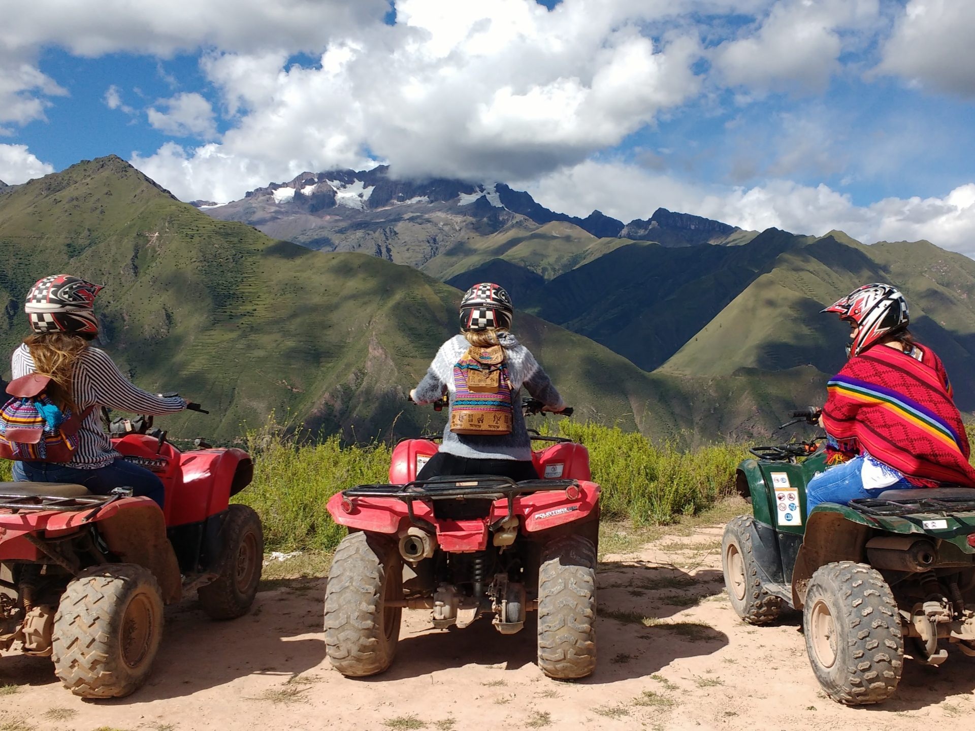 From Urubamba ATVs Tour Adventure Maras Moray and Salt Mines