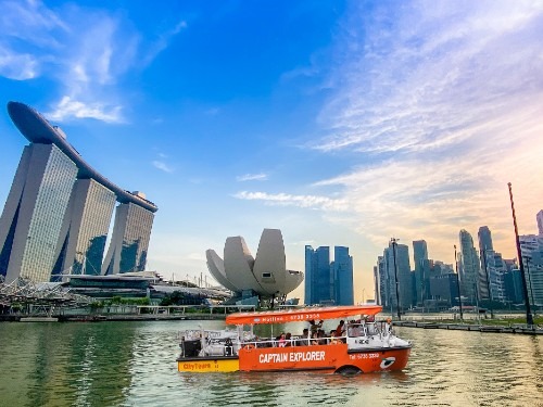 新加坡 Captain Explorer DUCKtours 水陸兩棲鴨子船（含海鮮午餐／晚餐）