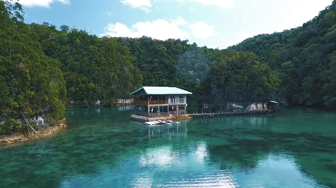 Private Sugba Lagoon with Kawhagan and Pamomoan Island in Siargao