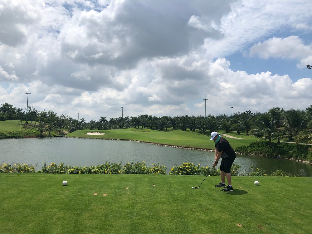 Scenic view of Tan Son Nhat Golf Course