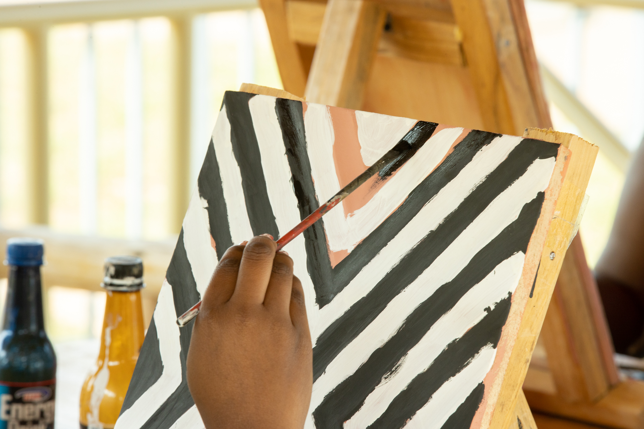 Traditional Umogogo Painting with an Incredible View