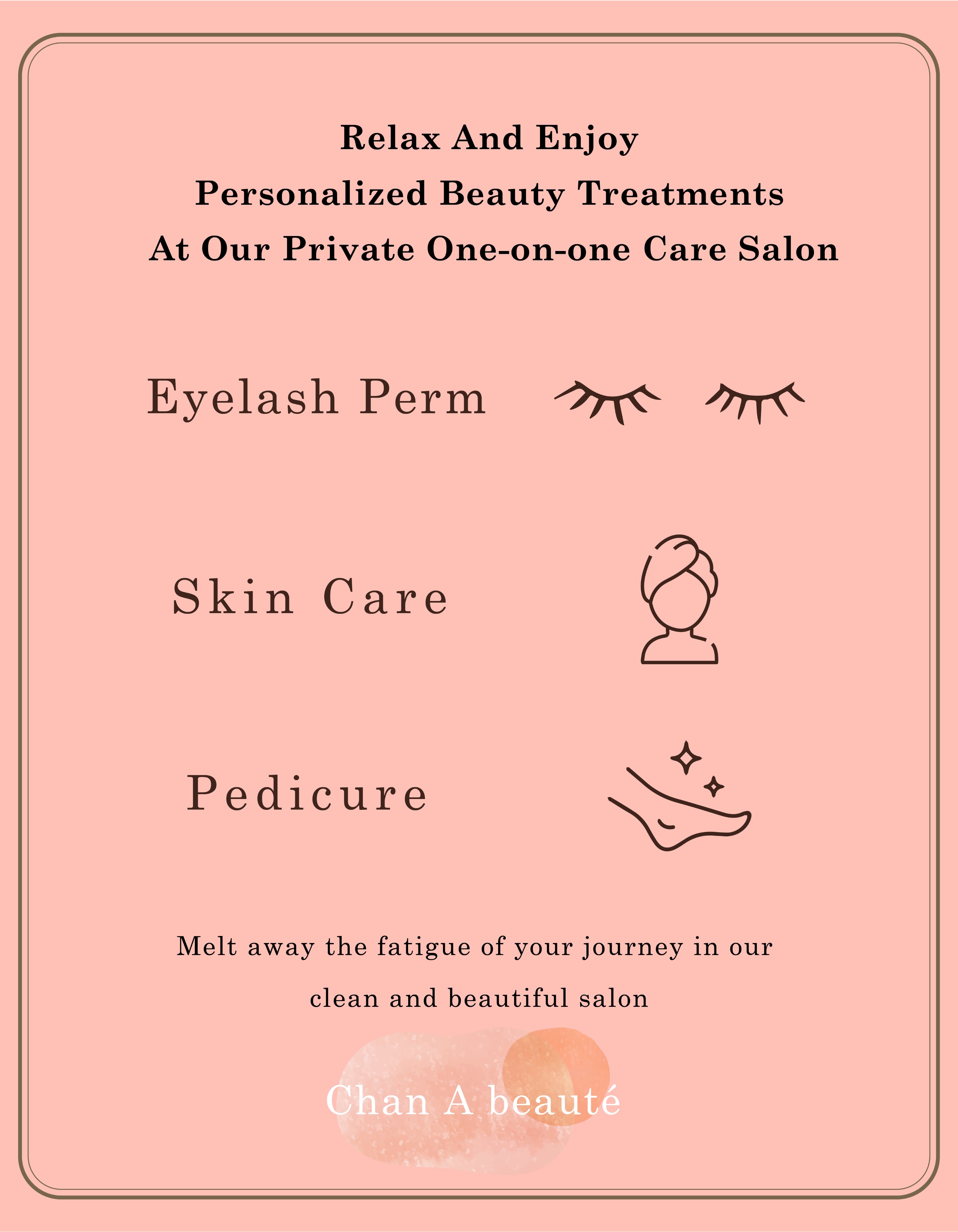 Korean Eyelash Perm & Skin Care & Pedicure in Seoul Forest