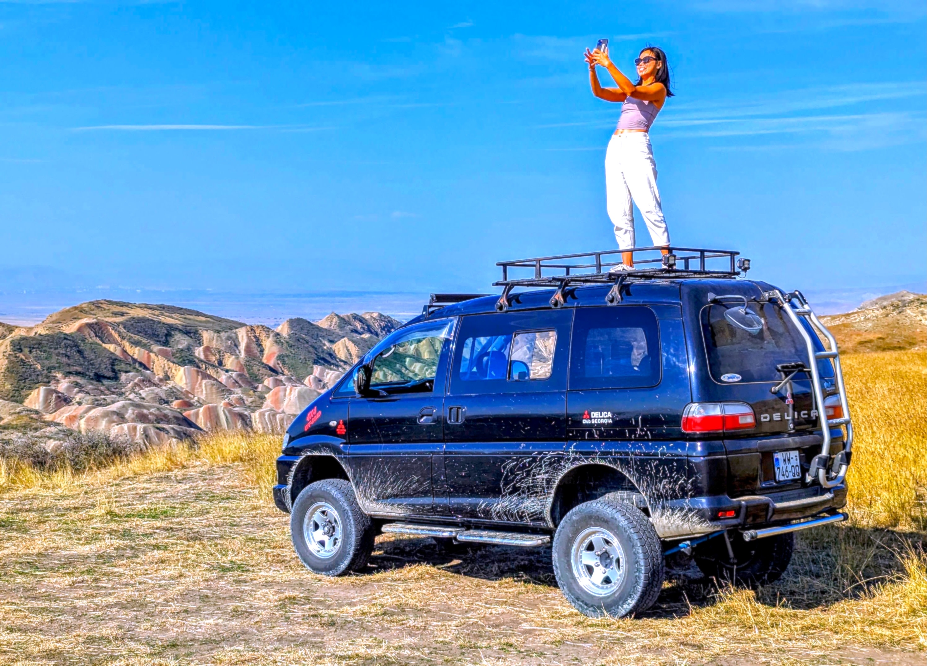 Rainbow Mountains & David Gareja 4WD Adventure+Hike from Tbilisi