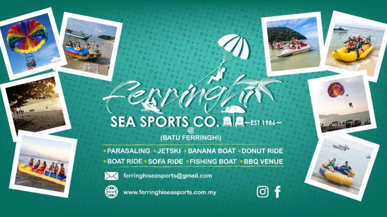 Water Sports Activities at Batu Ferringhi Beach, Penang