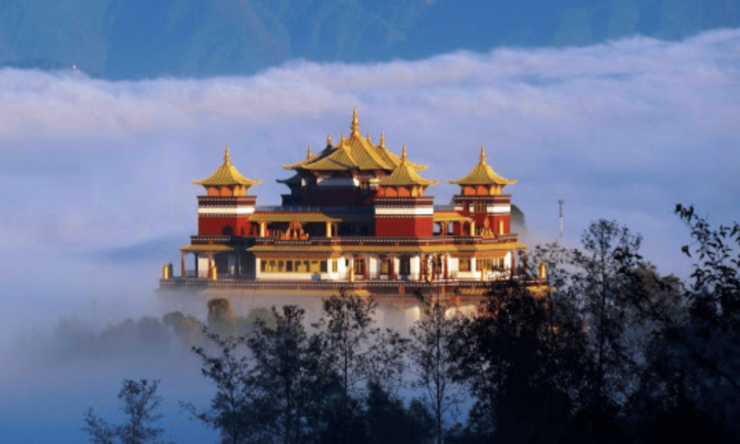 從加德滿都出發的佛塔和柯槃寺心靈之旅