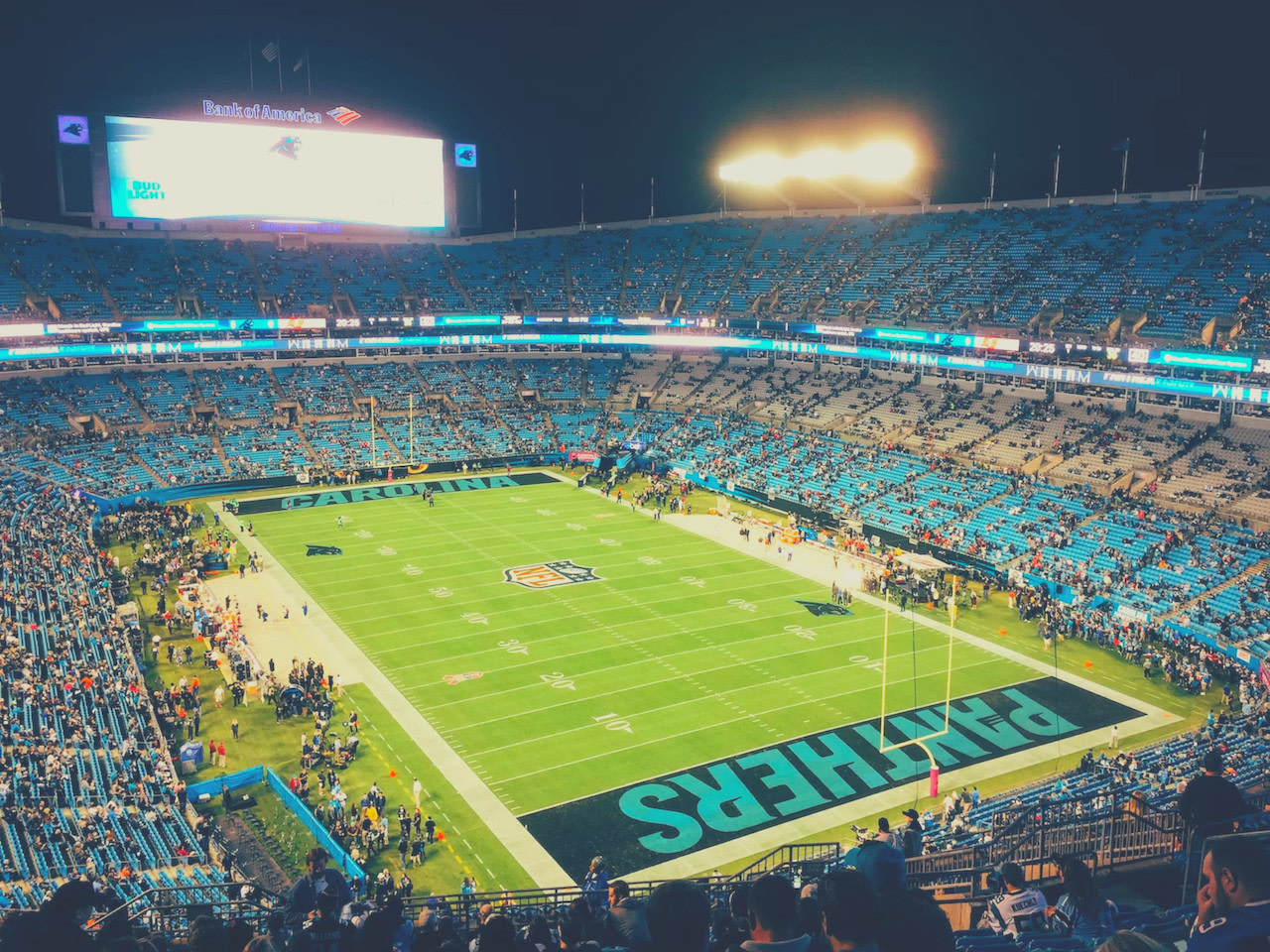 Carolina Panthers Football Game at Bank of America Stadium