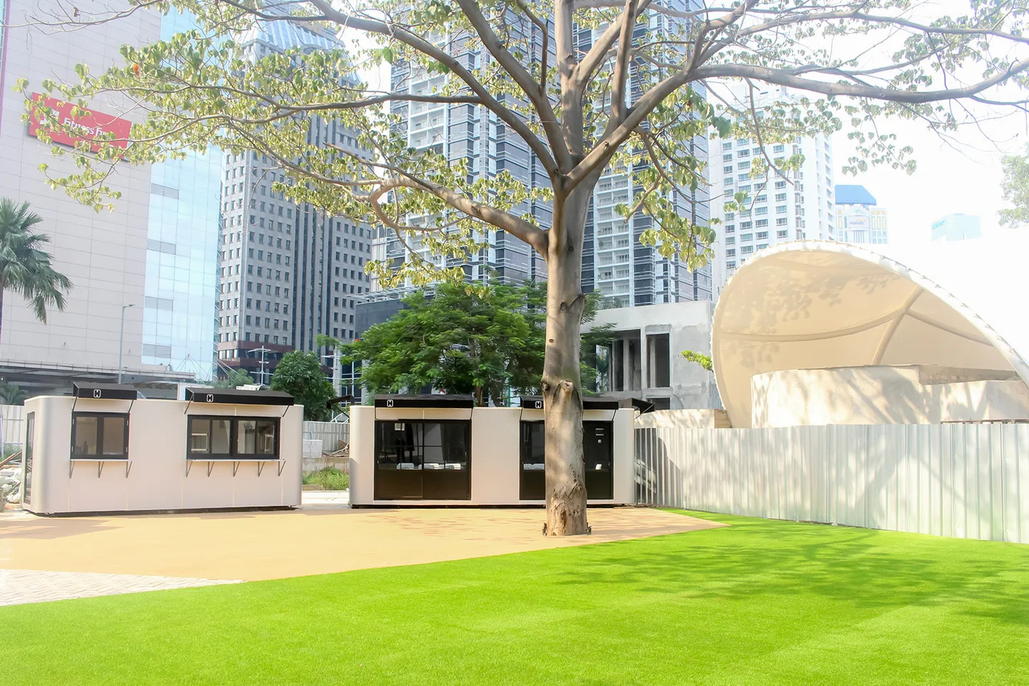 市區內的開放空間，讓您盡情放鬆、玩樂、充電