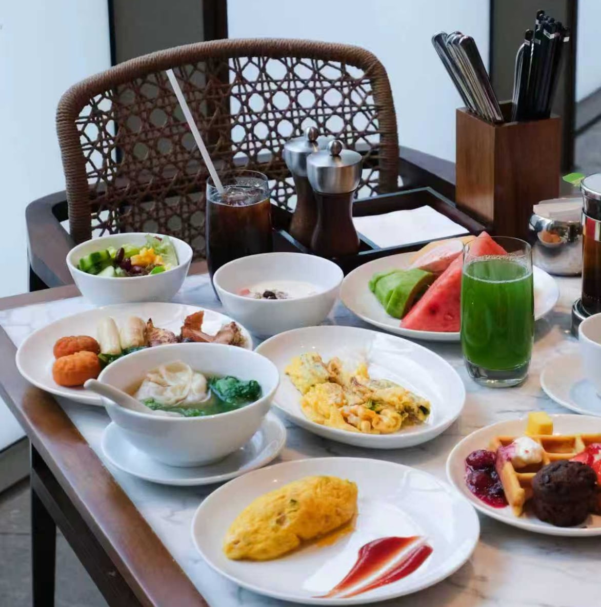 Breakfast buffet reference picture