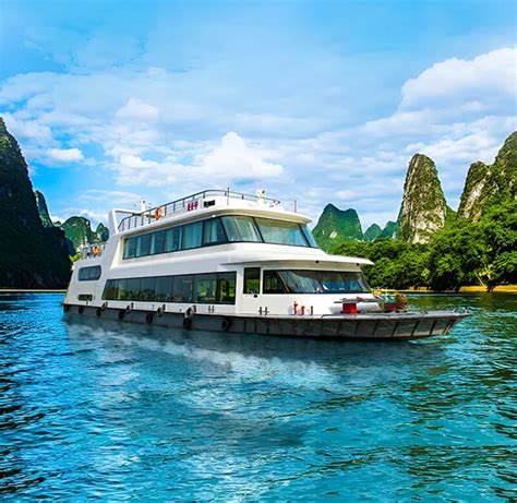 桂林灕江四星豪華遊船之旅（船票+自助餐+往返接送）