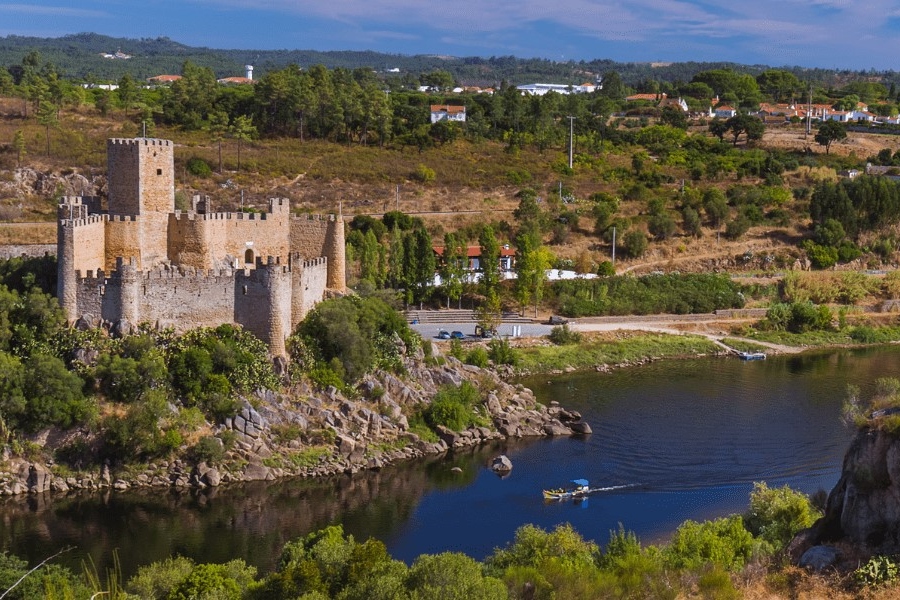 Discover the enchanting Almourol Castle, a medieval stronghold shrouded in legend