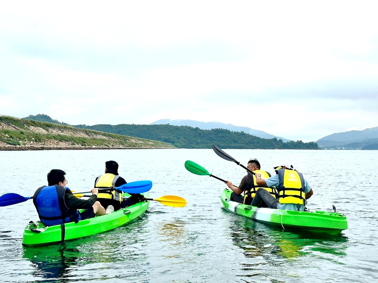 Tai Po Ma Shi Chau Geopark+Fishing+Yacht Slide, Floating Pool&Canoe