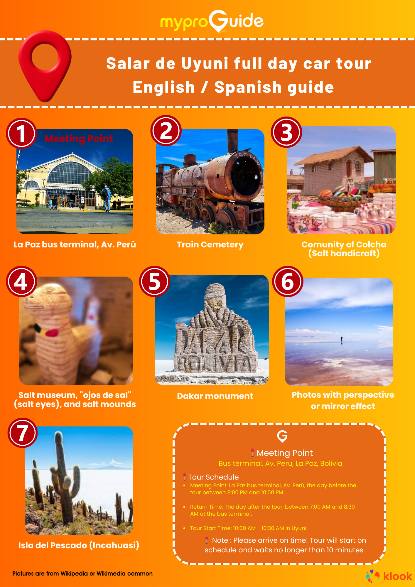 Salar de Uyuni full day car tour