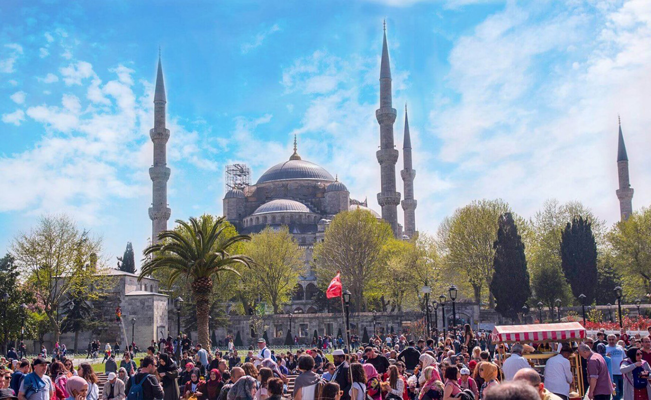 伊斯坦布爾藍色清真寺 & 徒步遊