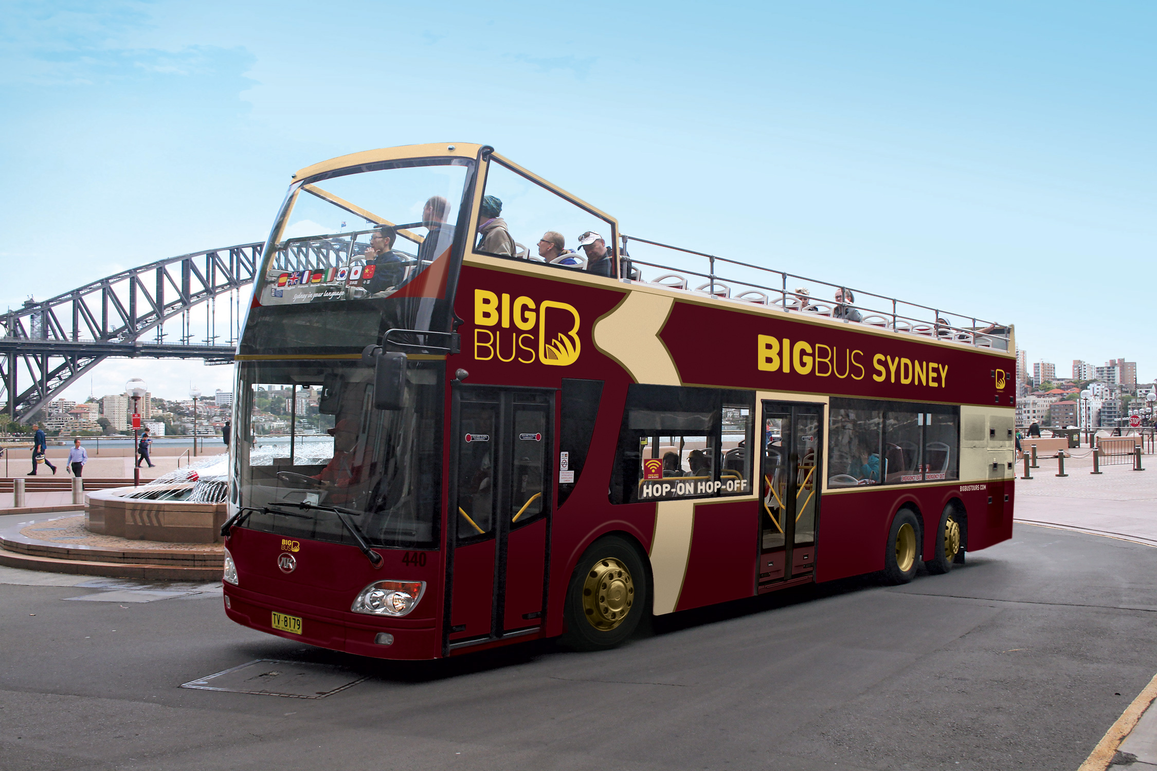雪梨 Big Bus 隨上隨下觀光巴士之旅（敞篷）