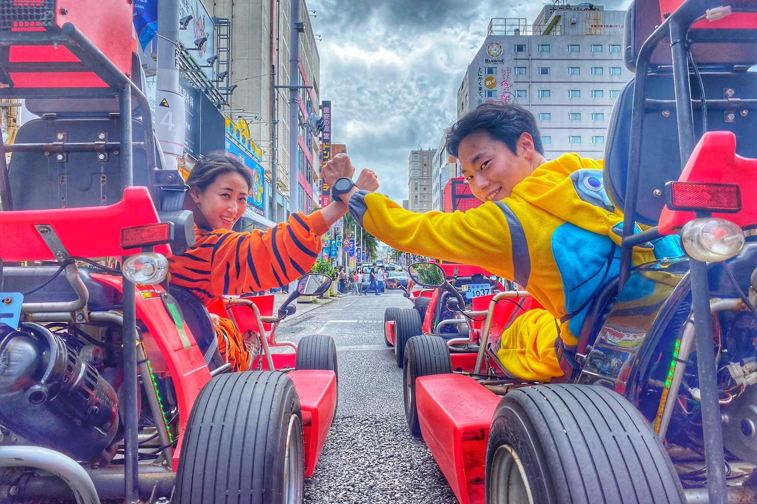 沖繩街頭 Go Kart 卡丁車體驗