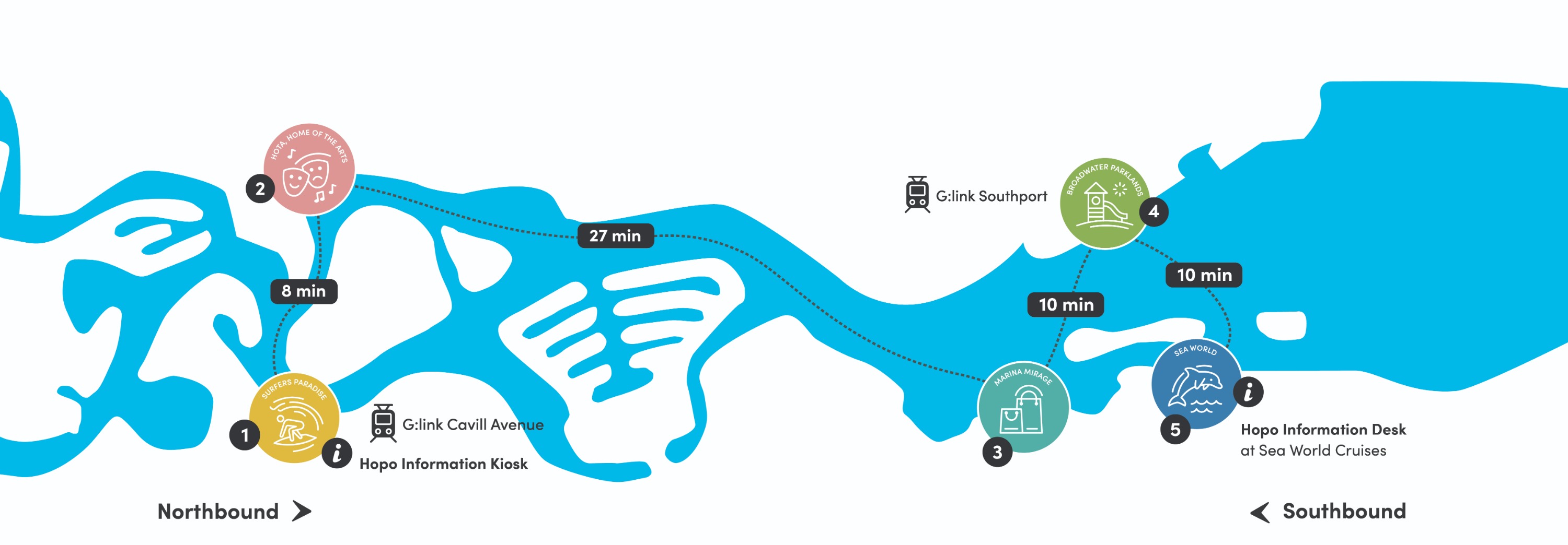 Sightseeing Cruise Route