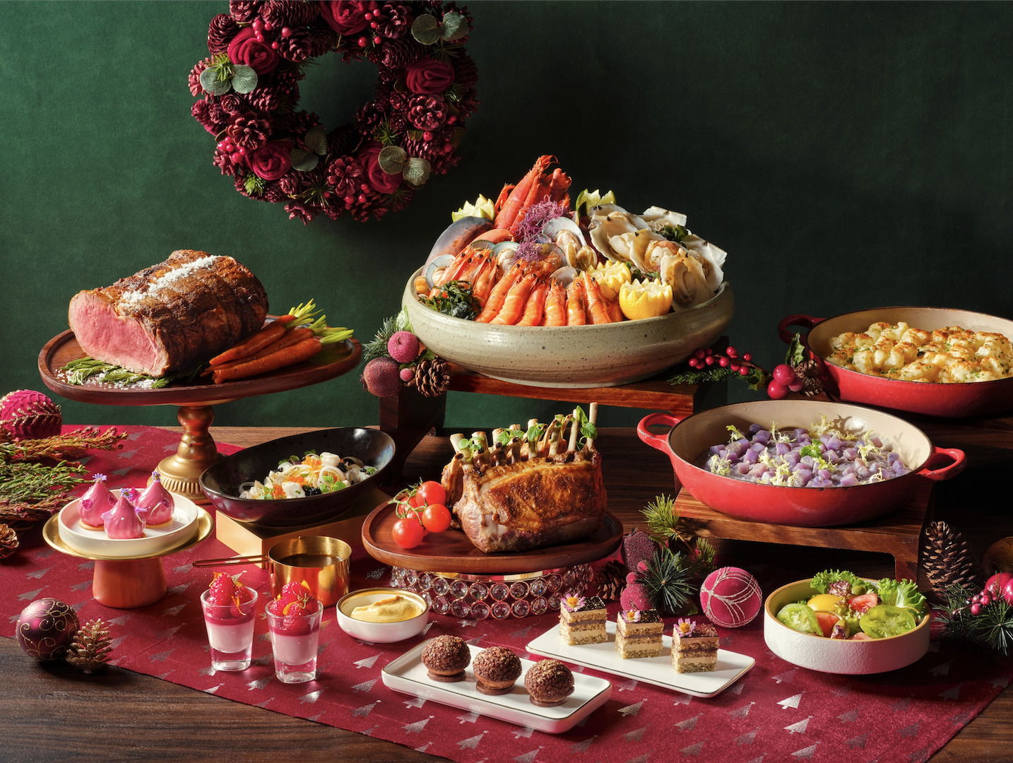 Gather, Savour, and be Merry. Curated for heart-warming reunions, our festive menus balance the nostalgic with the novel, offering a choice for every palate.