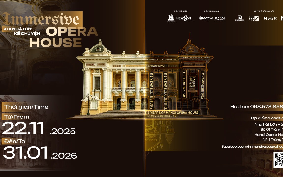 Immersive Opera House Ticket in Ha Noi 