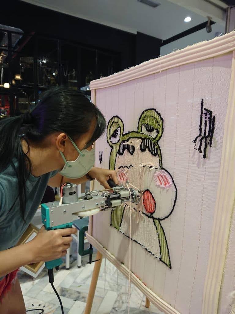 吉隆坡簇絨裝飾品製作體驗（Good Times提供）