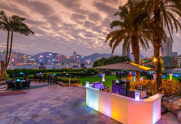 都會海逸酒店 | The Patio | 星空草地燒烤之夜,  維港微風綠茵泰式燒烤之夜