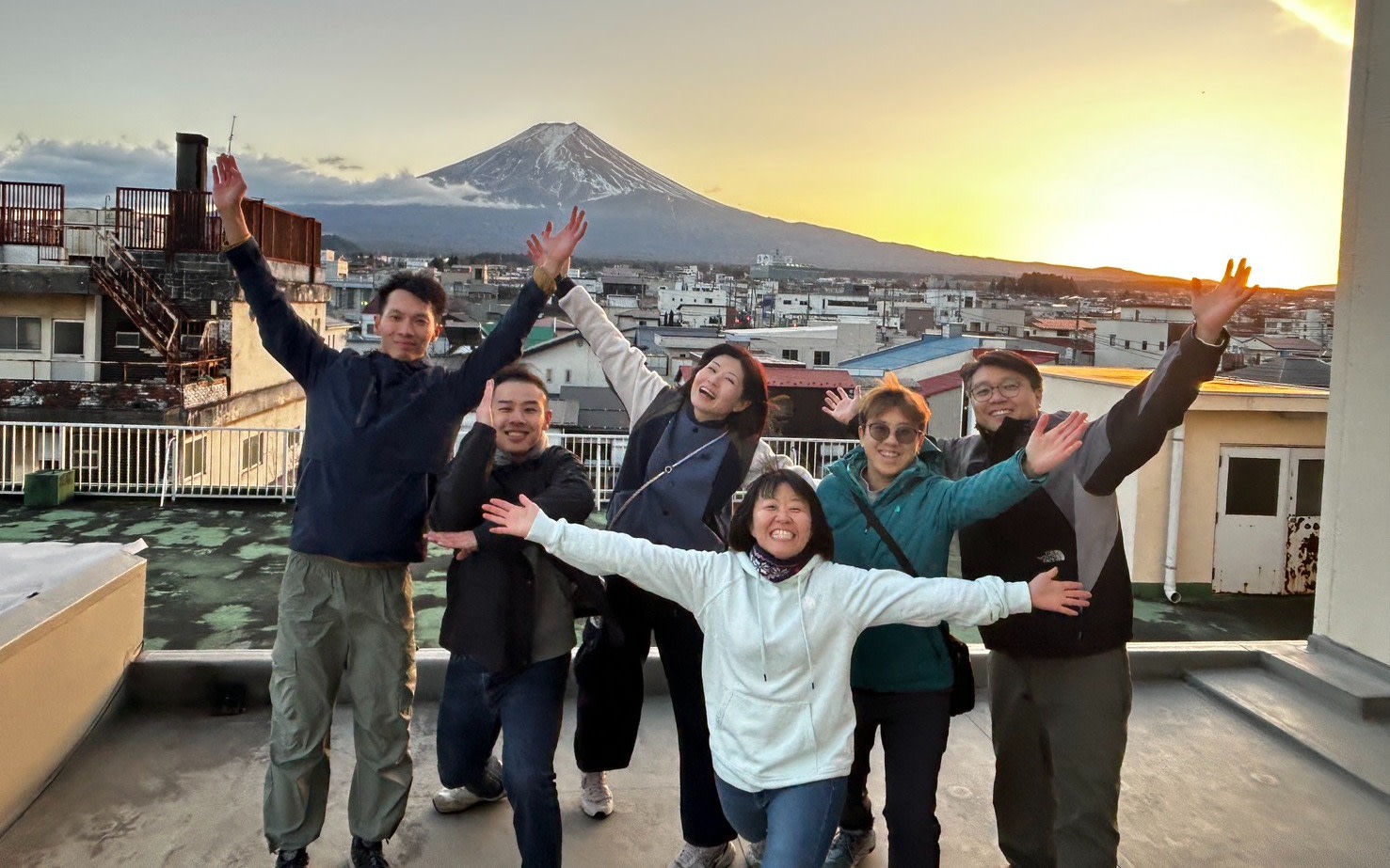 Rooftop Matcha Making Experience with Mt. Fuji View