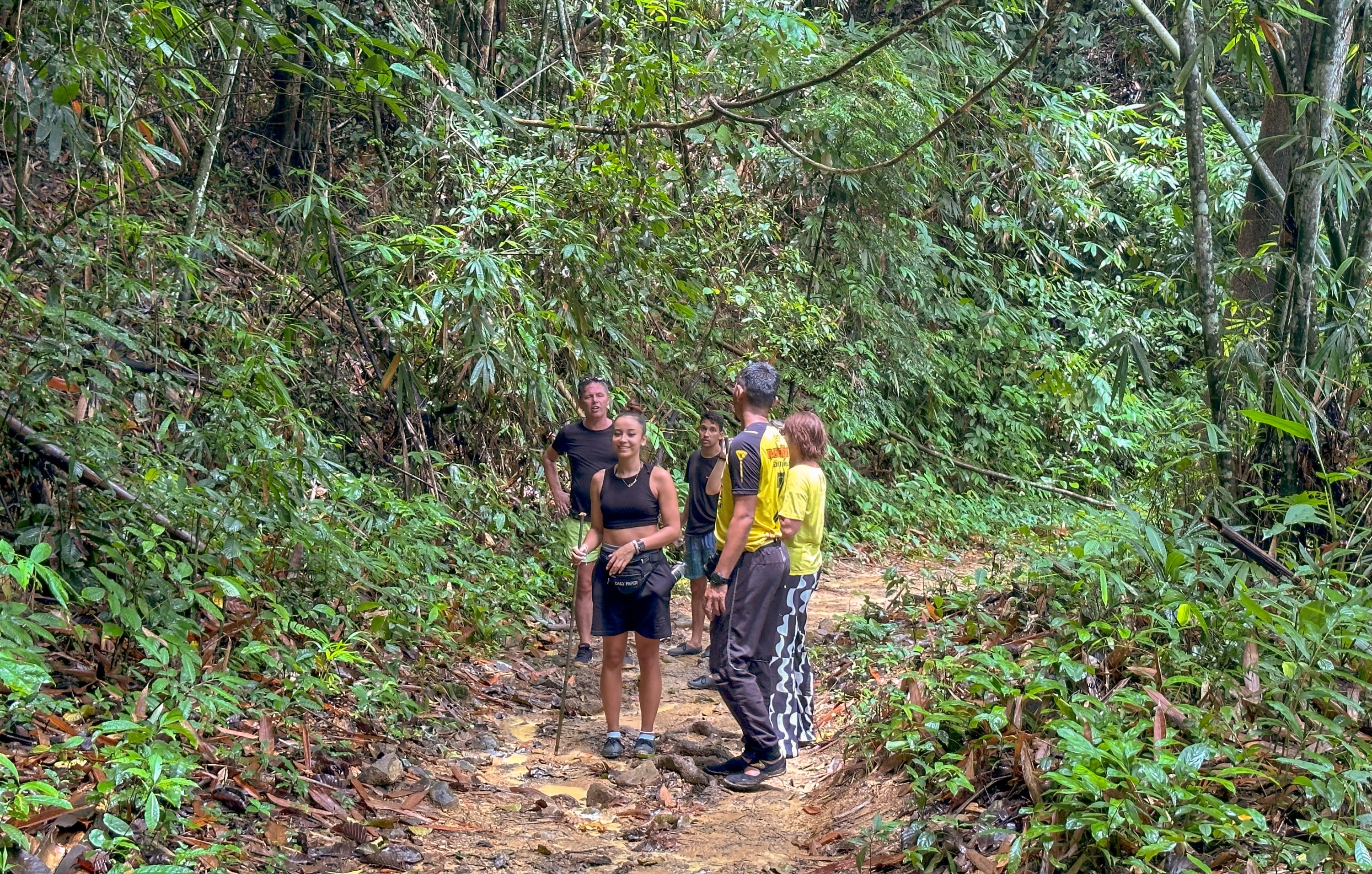 Embark on an afternoon adventure with a 1.5 km trek through the lush forest surrounding the lake.