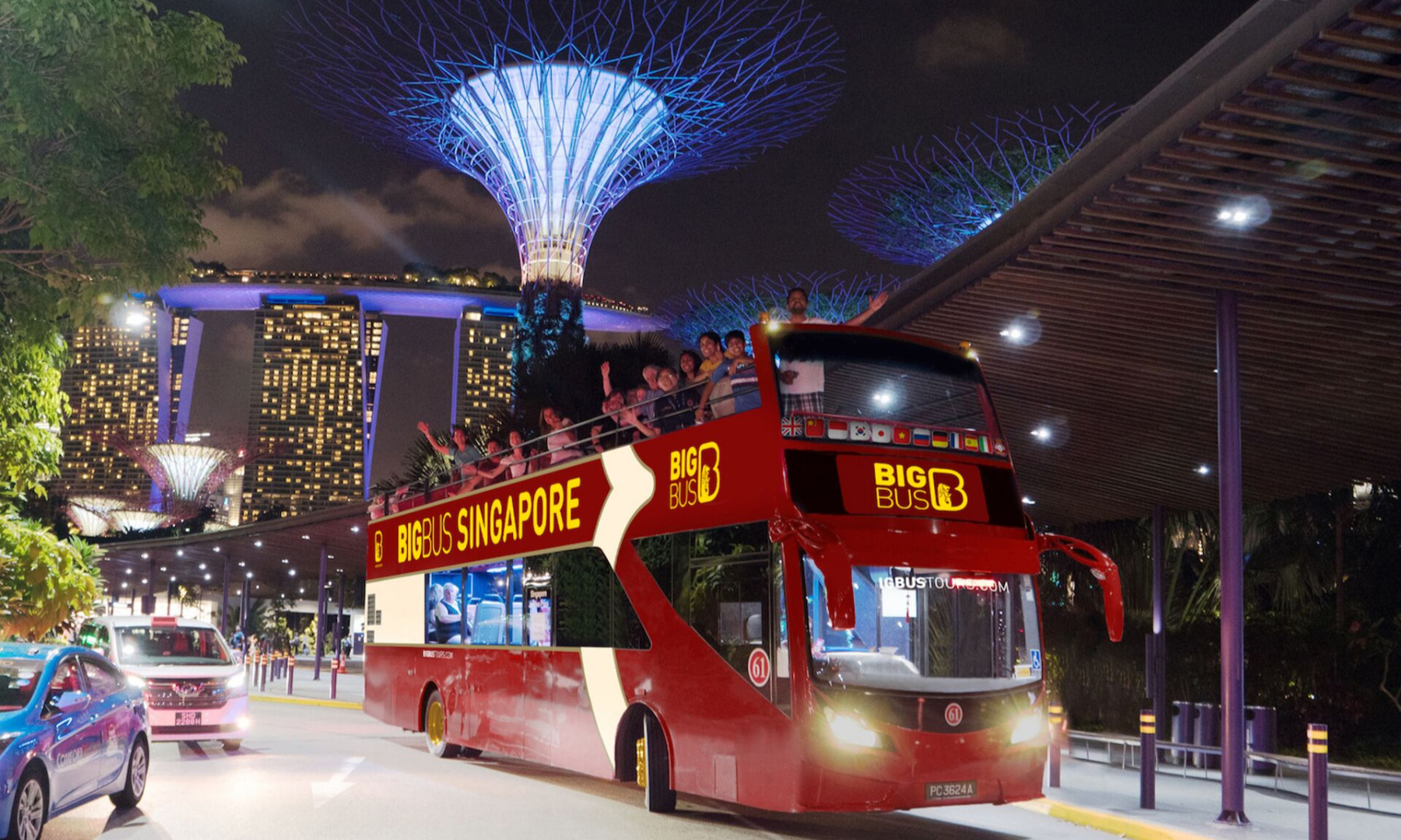 新加坡Big Bus夜間城市之旅