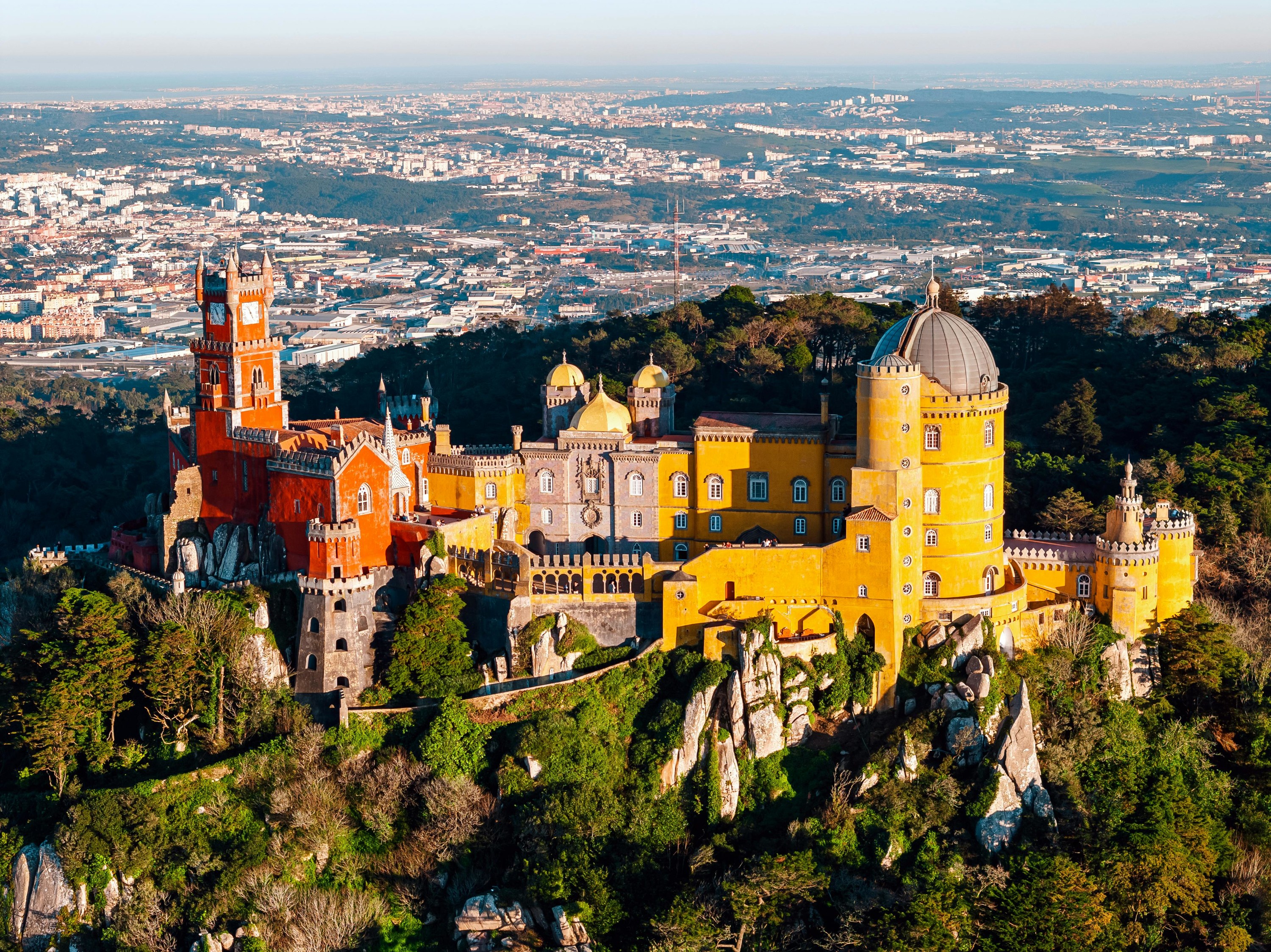 Sintra, Pena Palace, Regaleira, Roca & Cascais Guided Day Trip