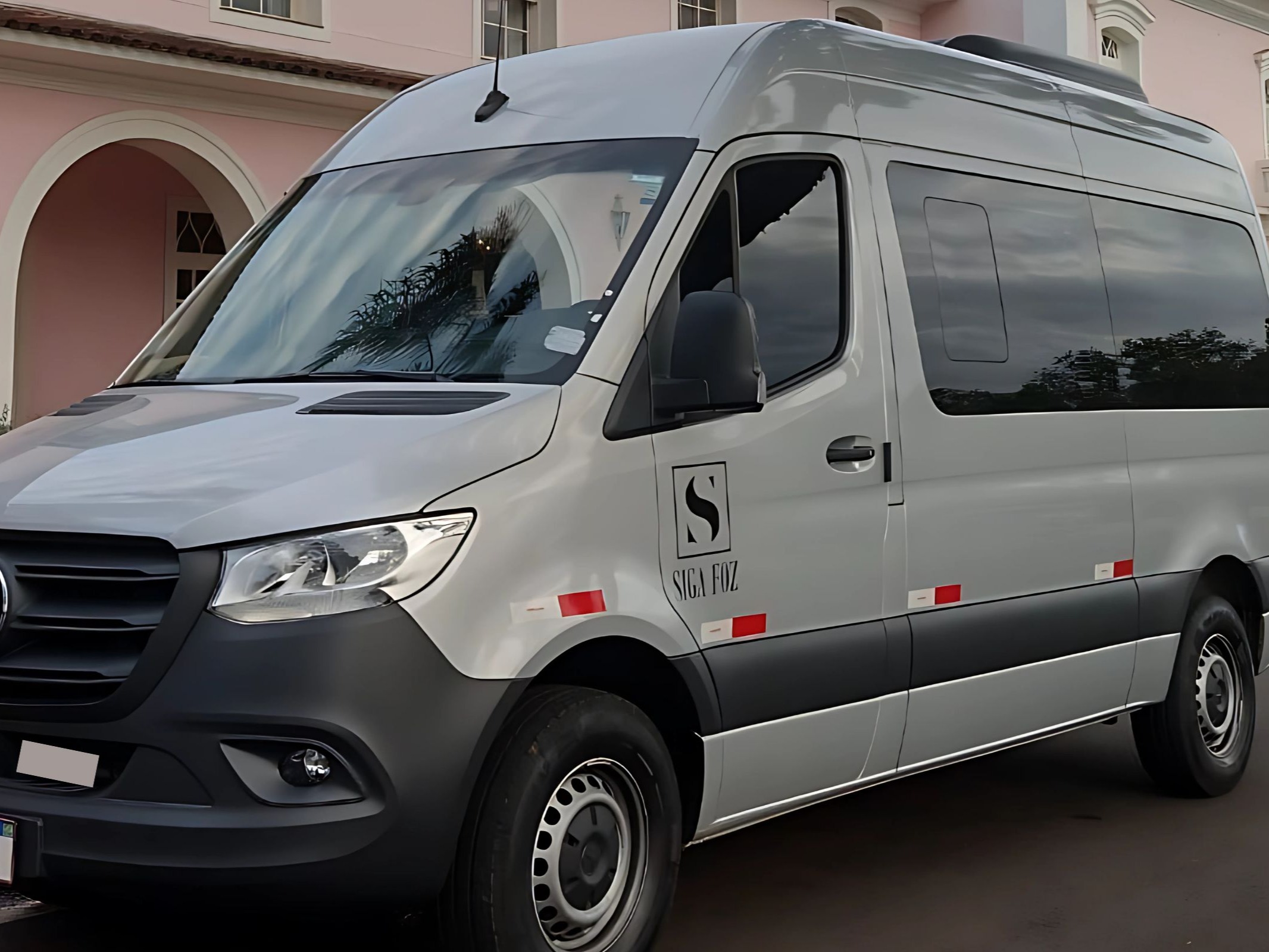 Comfort, safety, and quality. Our certified van is ready to take you on a unique experience