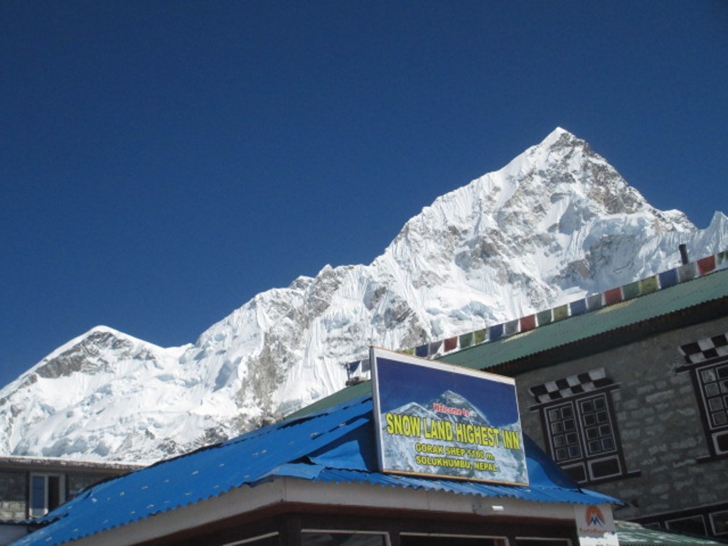 View from the trekking route 
