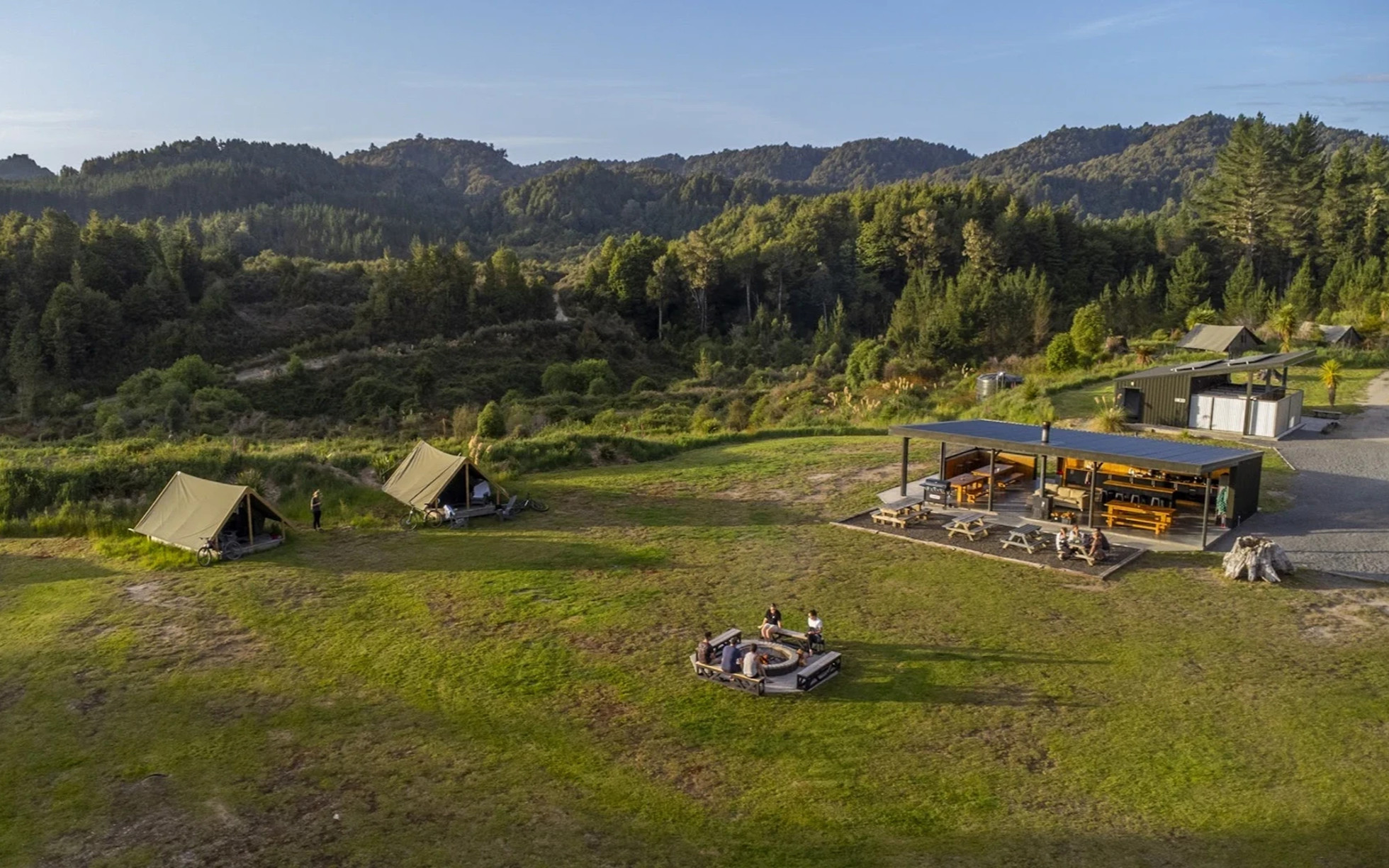Camp Epic Glamping Experience in Pureora Forest