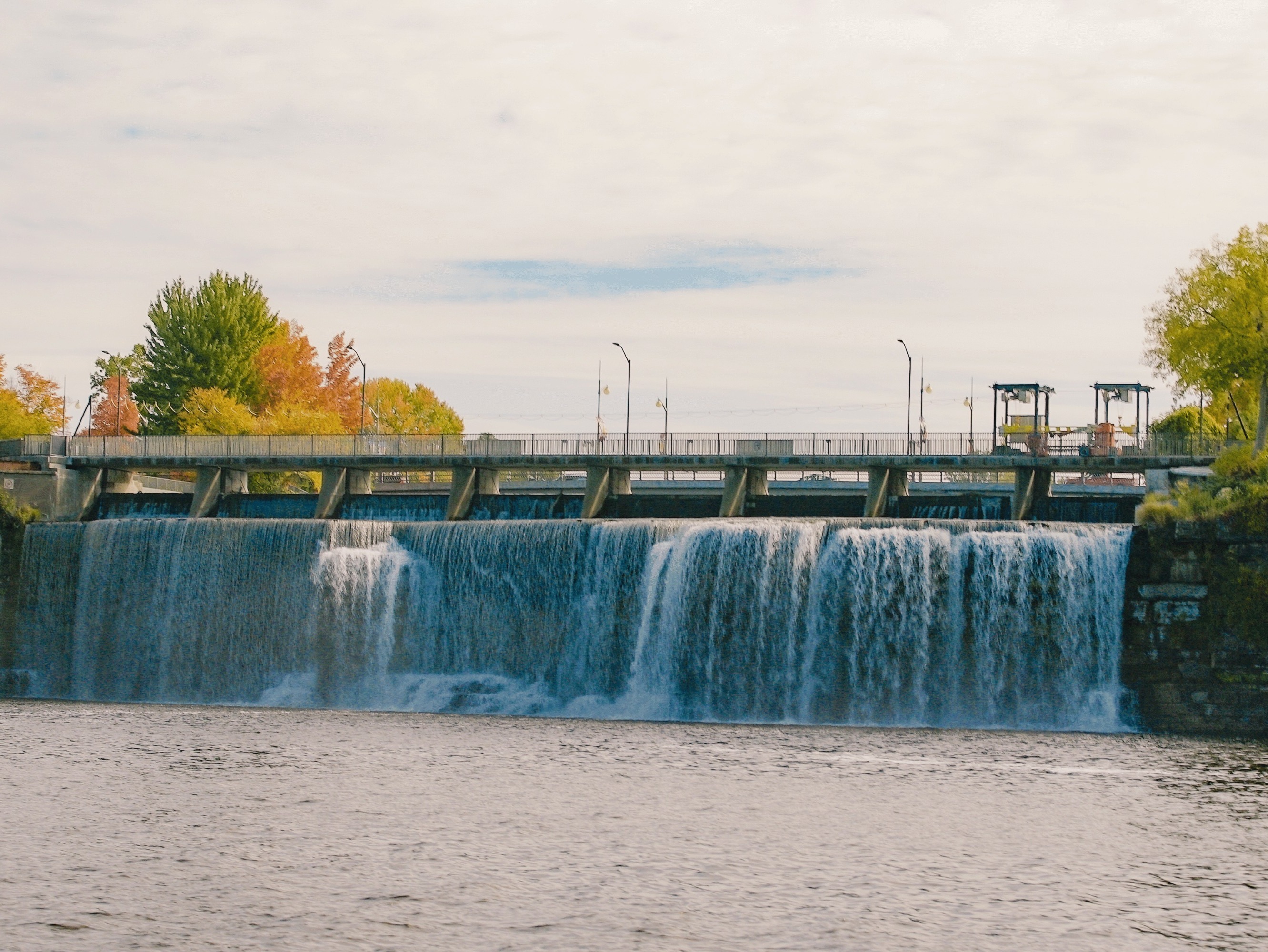 Marvel at Rideau Falls, a hidden gem where two rivers meet in Ottawa