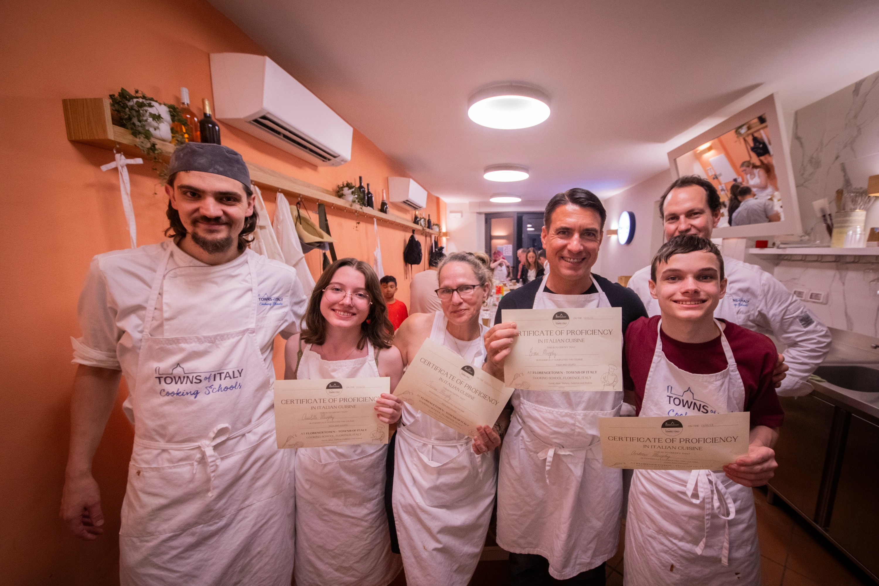 Pizza and Gelato Making Class in Florence