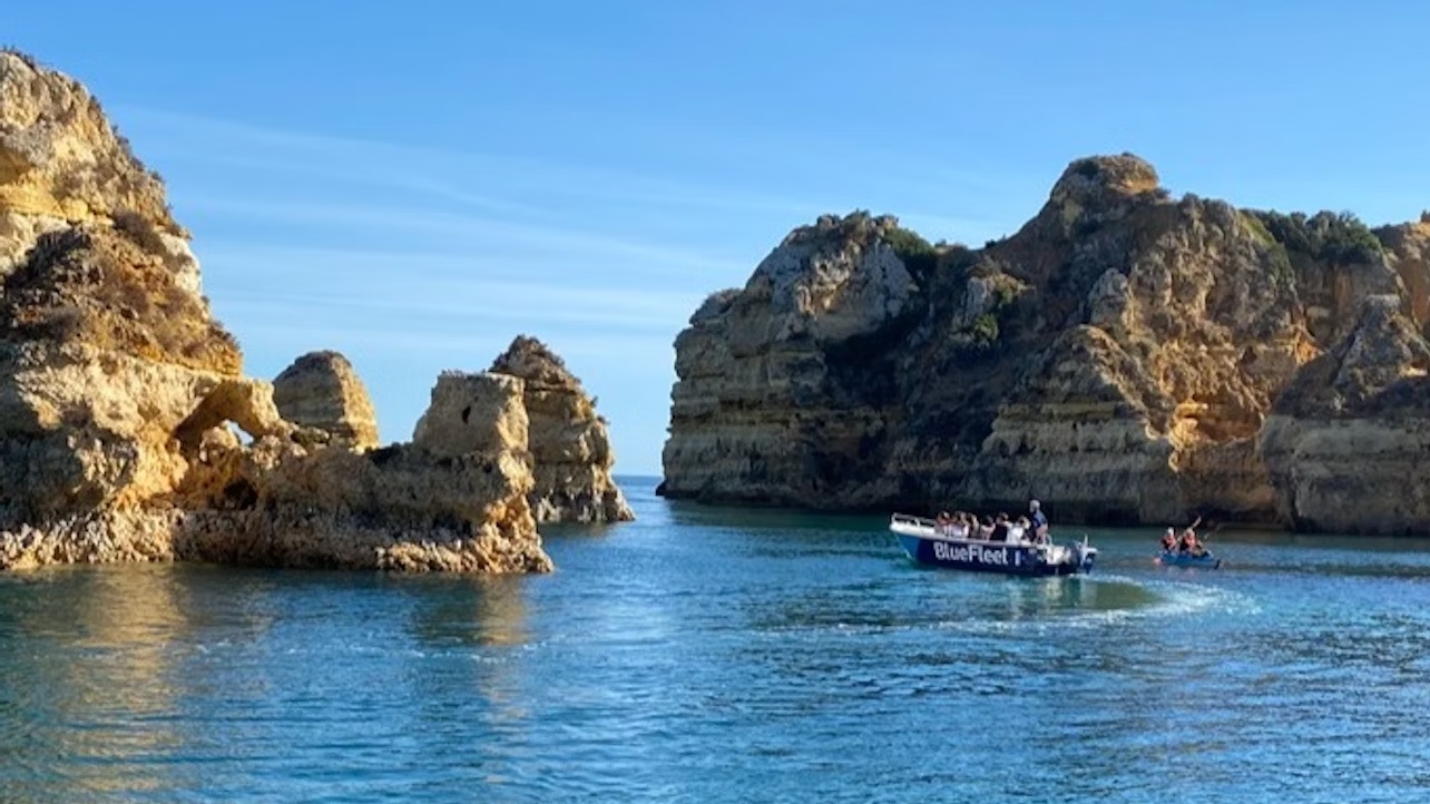從拉哥斯出發的 Ponta da Piedade 洞穴遊船之旅