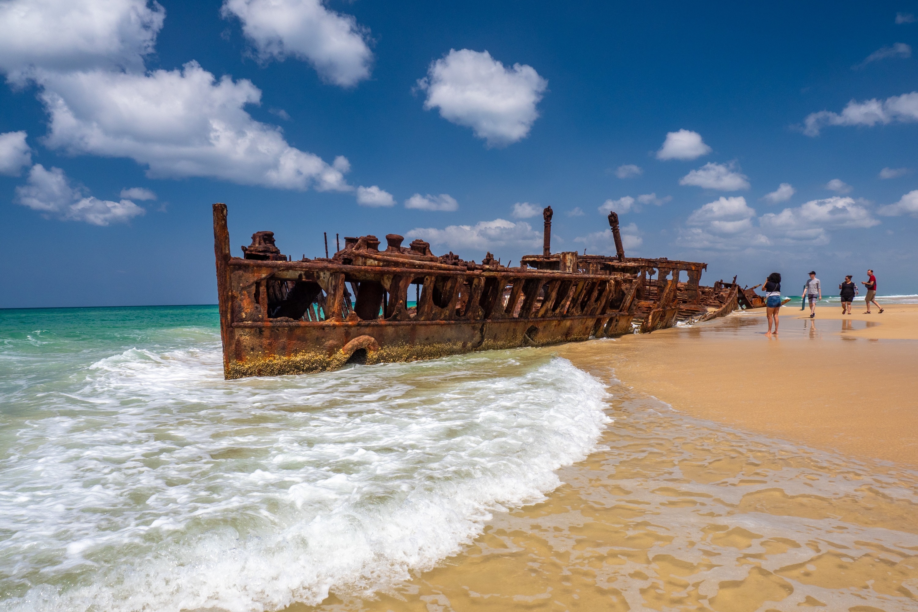 Visit the SS Maheno shipwreck
