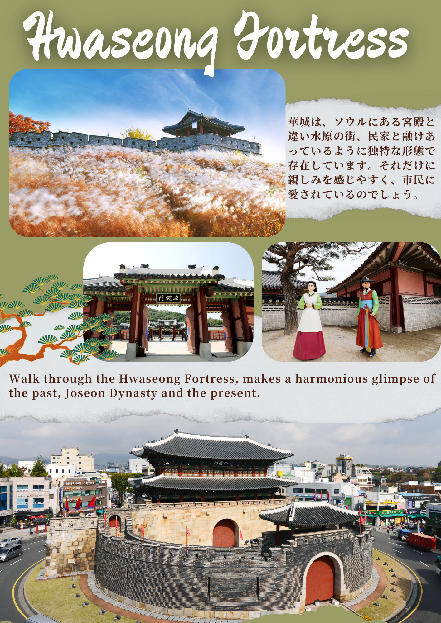 水原華城 & 民俗村之旅
