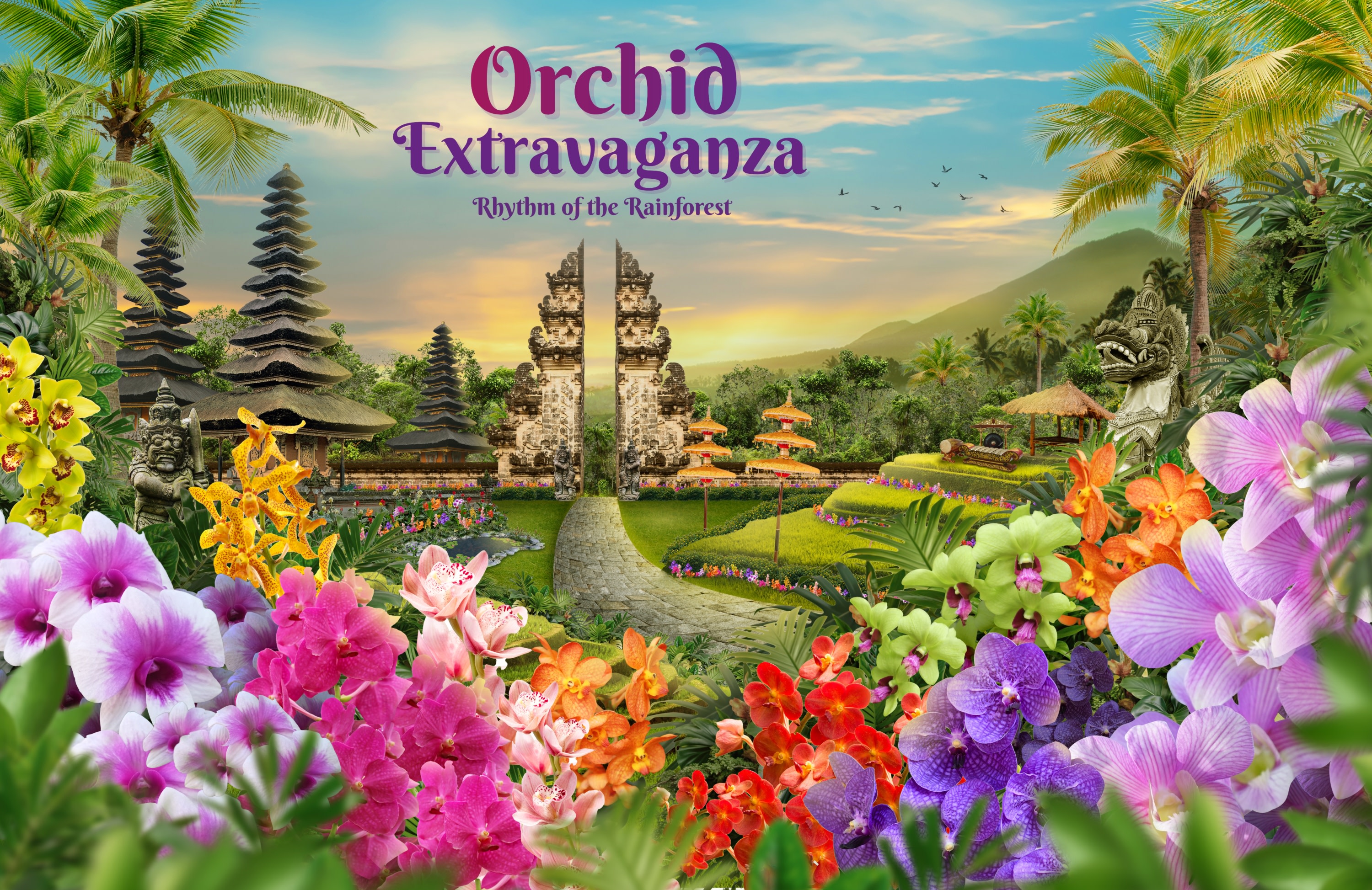 Enjoy Orchid Extravaganza season at Flower Dome