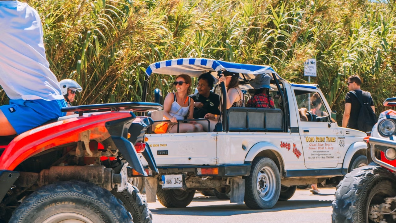 Comino and Gozo quad bike one-day tour from Malta