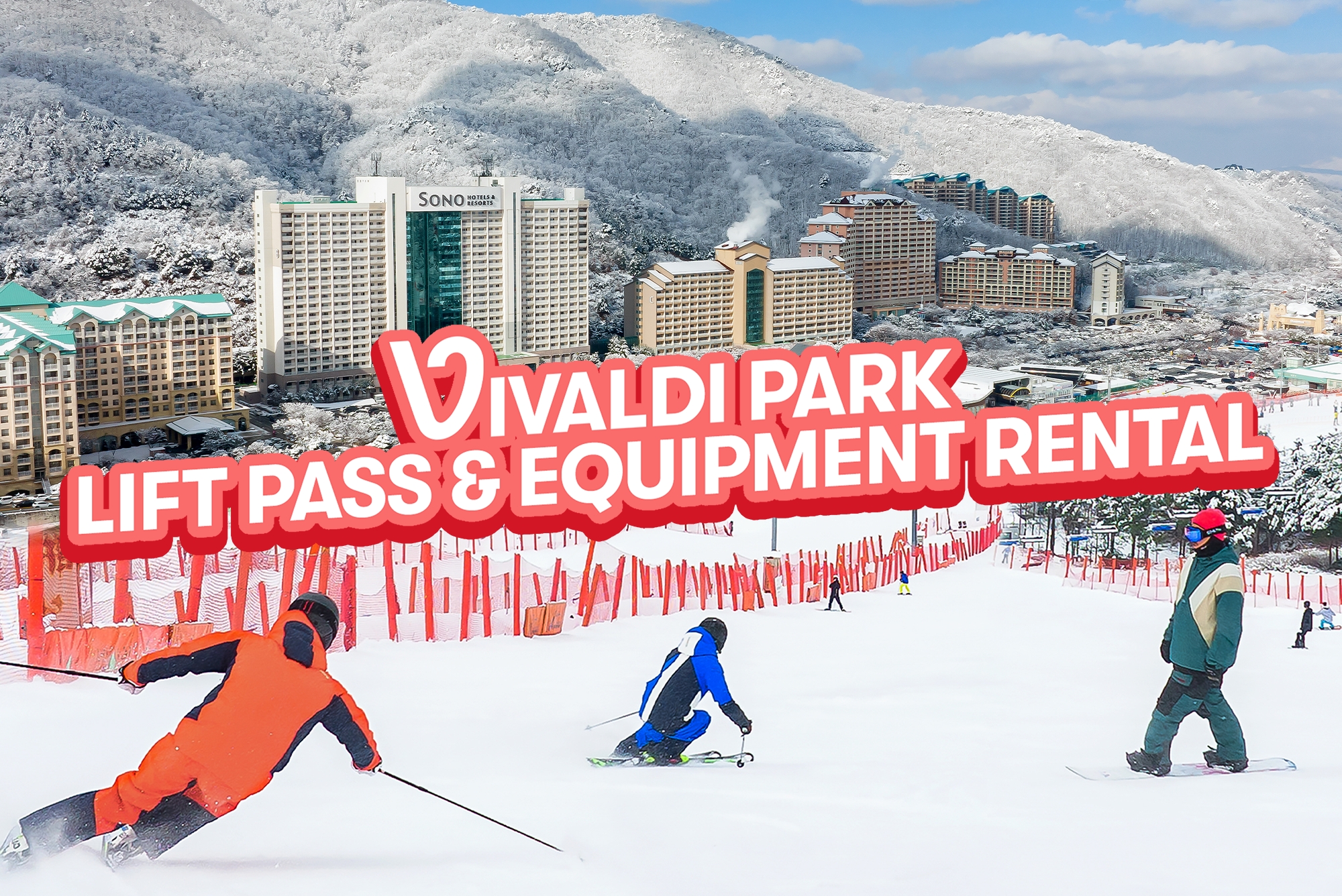 Sono Ski Resort Vivaldi Park Lift Pass and Equipment Rental