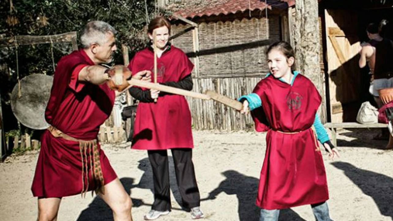 Gladiator training experience in Rome with entry ticket