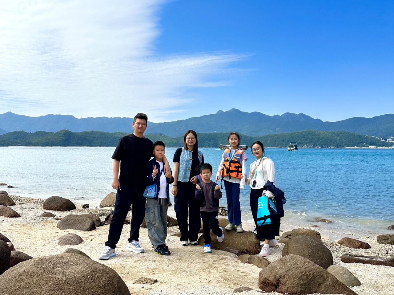 Angel's Road, Sharp Island, Hong Kong UNESCO Global Geopark (Yacht Cruise through Four Sea Arches Volcano in Hong Kong)
