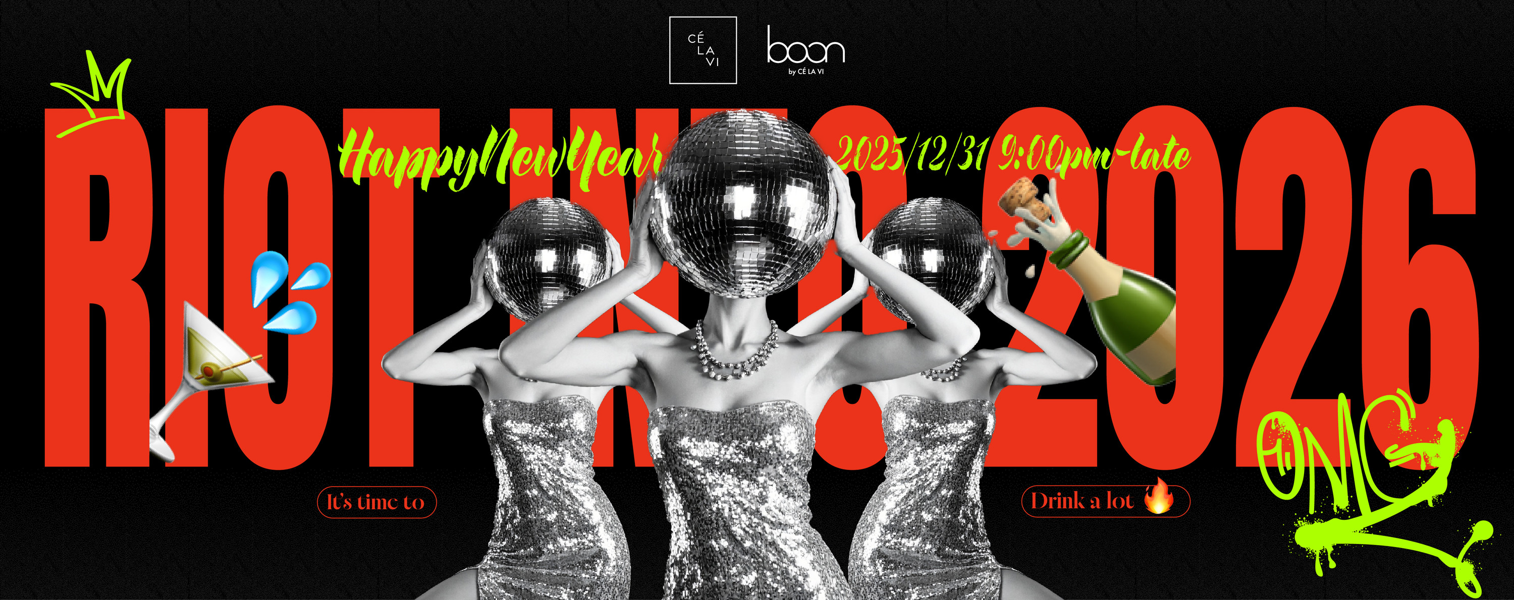 CE LA VI Taipei | Happy New Year 2026 | RIOT INTO 2026