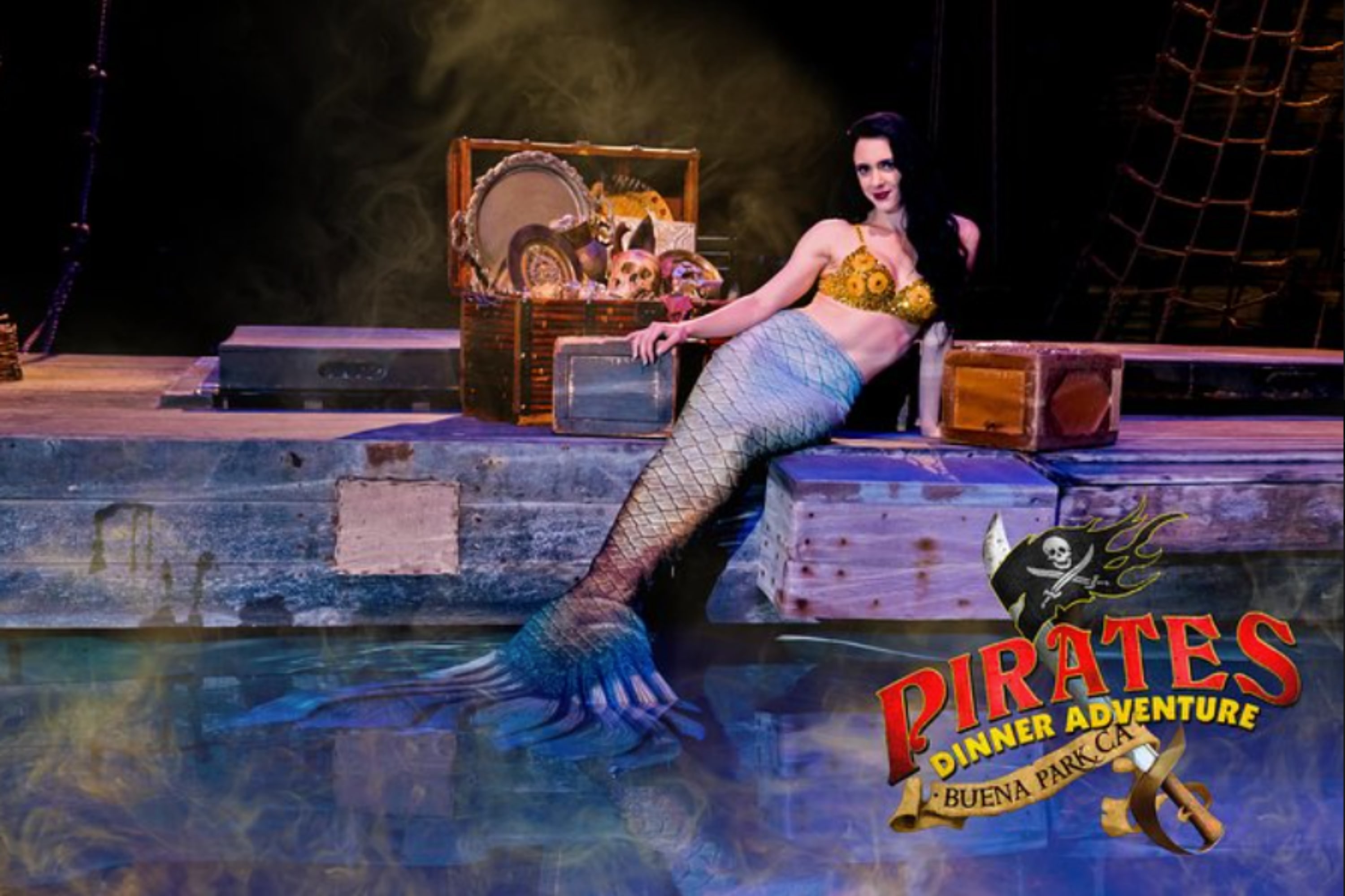 Capture the excitement of a night filled with adventure and maritime mayhem