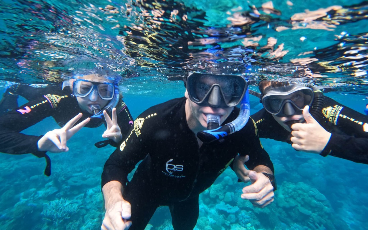 Great Barrier Reef Full-Day Snorkeling Tour with Scenic Flight