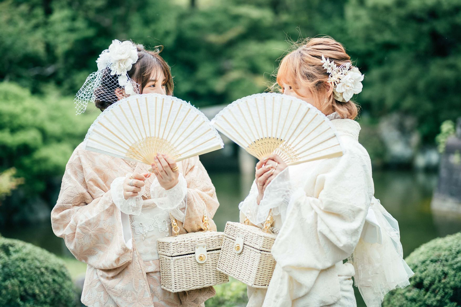 Western-style lace kimono: Western-style kimono combines modern and Western retro elements to create a new Taisho style, which is a very popular style nowadays.