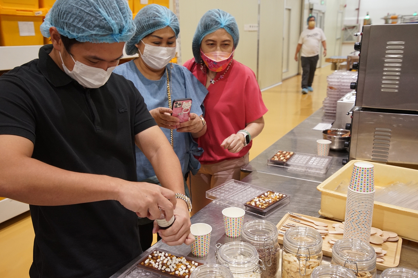 Enjoy the fun and interactive DIY chocolate bar experience