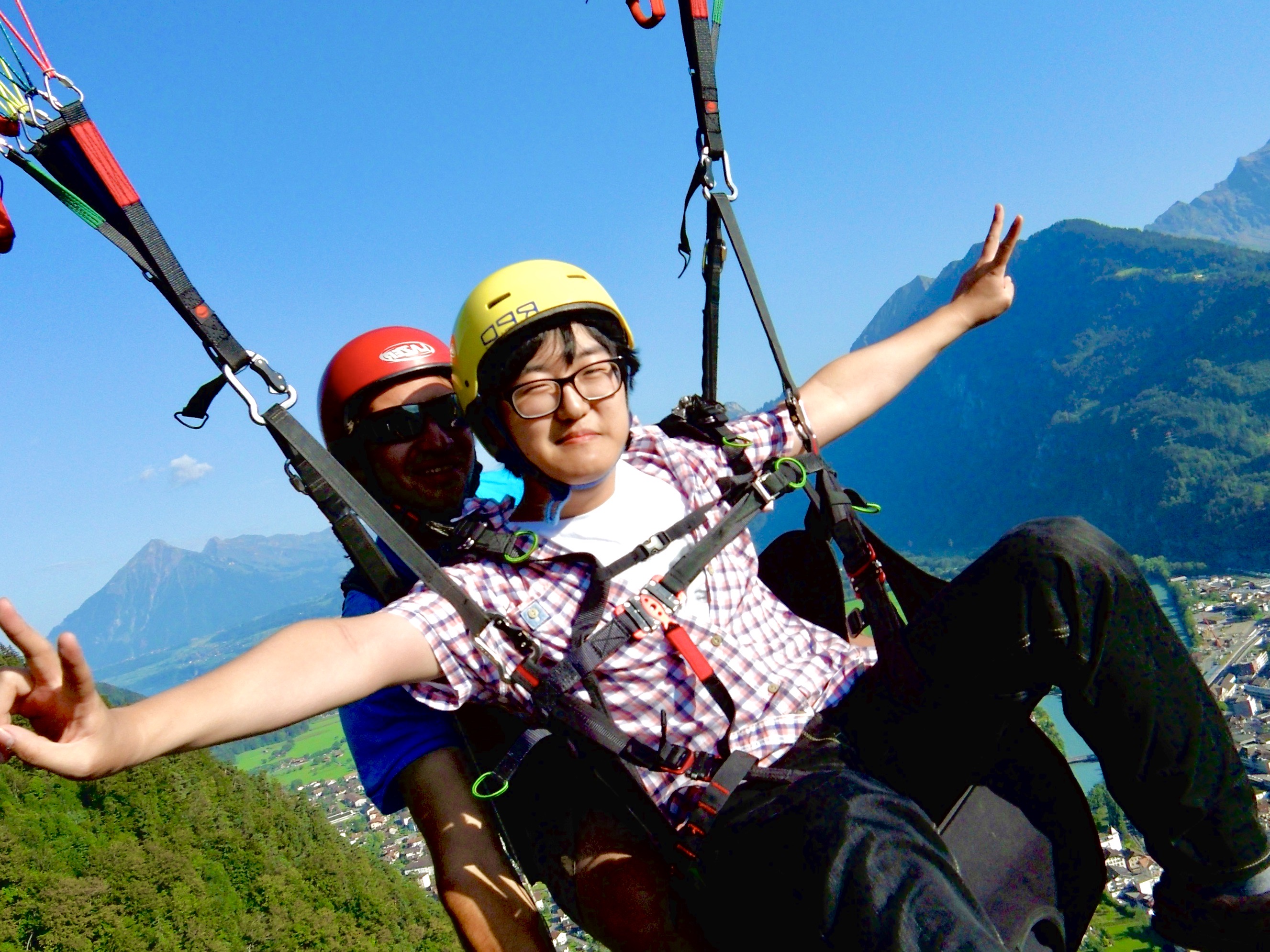 Interlaken Swiss Tandem Paragliding - The High Flight 